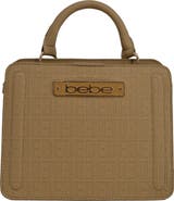 bebe Thea Small Satchel with Card Wallet