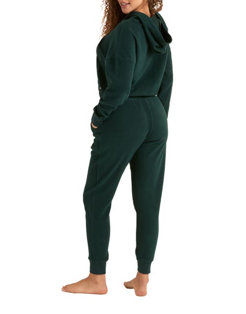Adore Me Davinia Hoodie And Joggers Set In Green