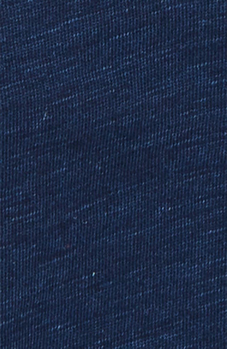 Splendid French Terry Indigo Hoodie, Alternate, color, 