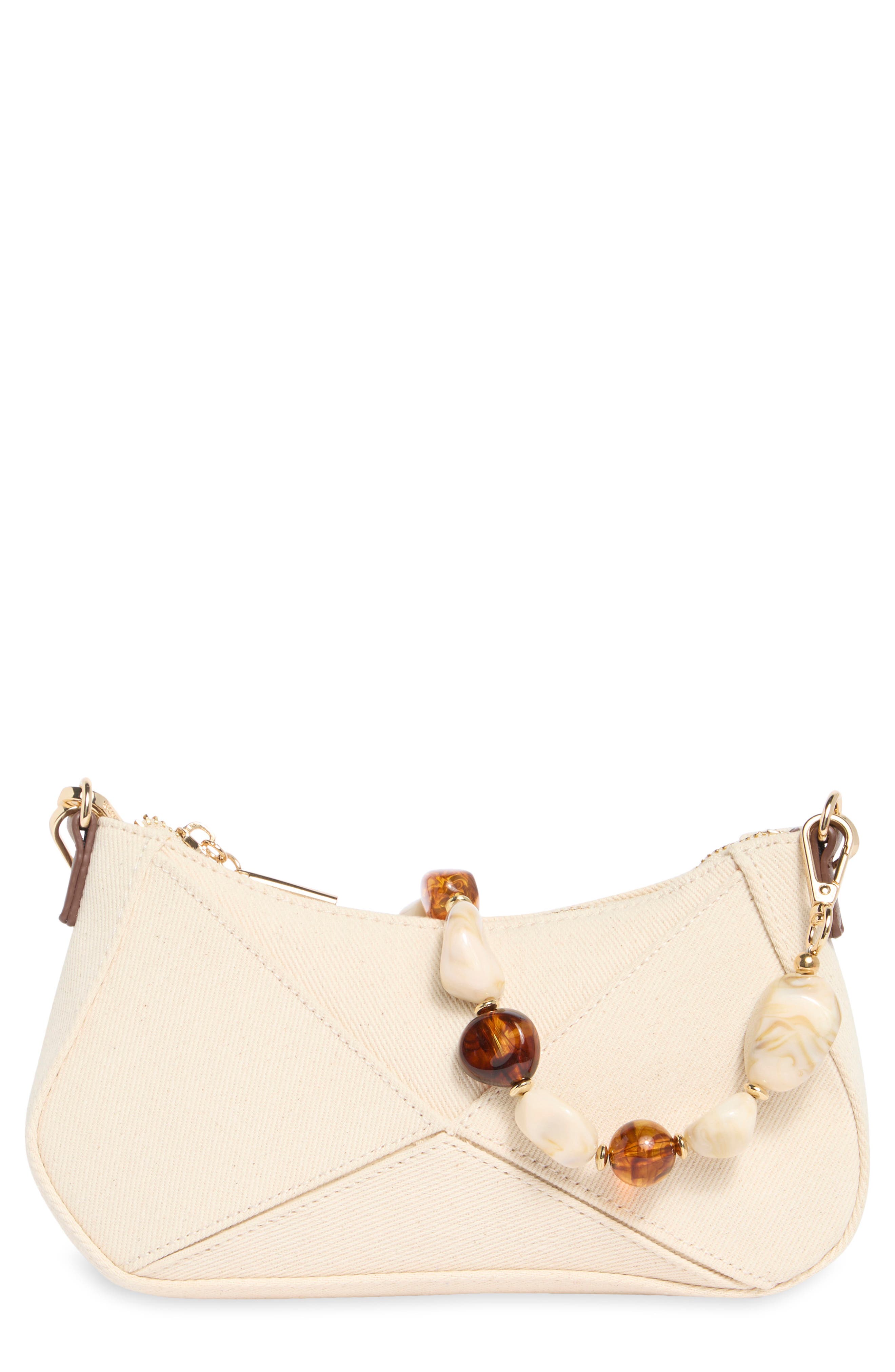 Blythe Beaded Crossbody Bag, Main, color, NATURAL CANVAS