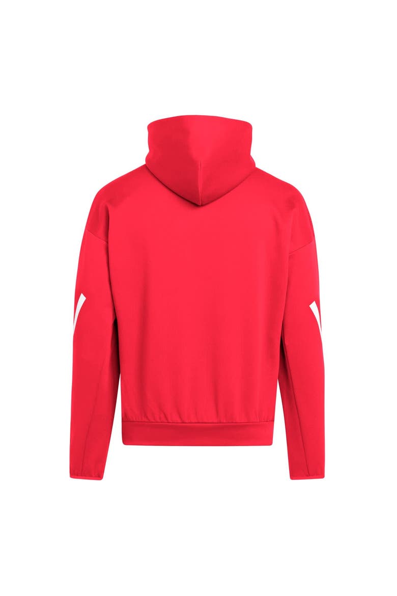 Men's adidas Scarlet Nebraska Huskers Z.N.E. Pullover Hoodie, Alternate, color, Scarlet