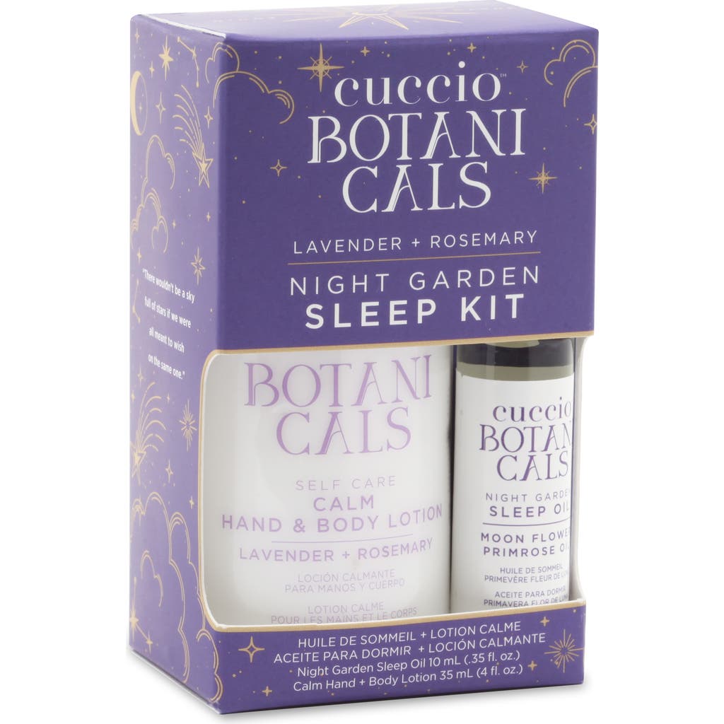 Cuccio Botanicals Night Garden Sleep Kit