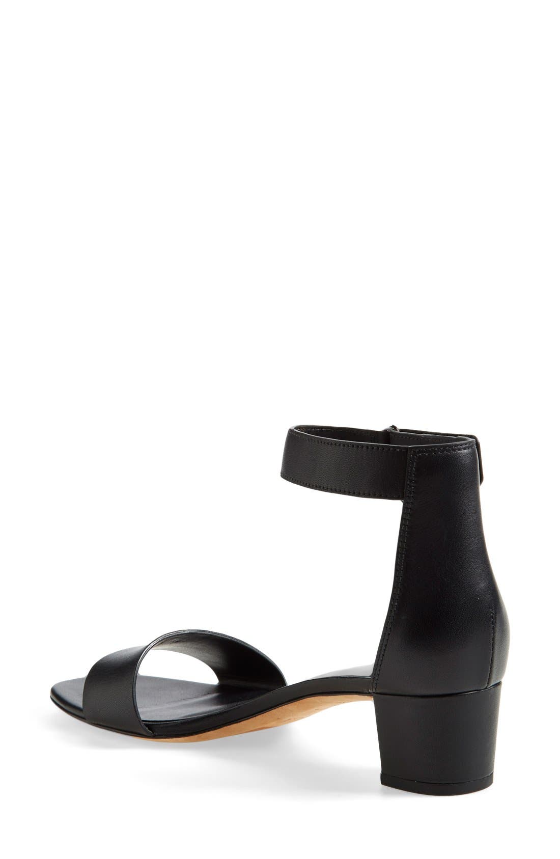Vince 'Rita' Leather Ankle Strap Sandal, Alternate, color, 