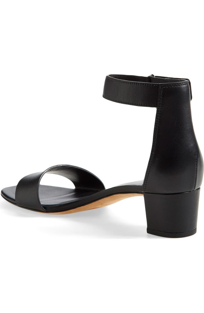 Vince 'Rita' Leather Ankle Strap Sandal, Alternate, color,