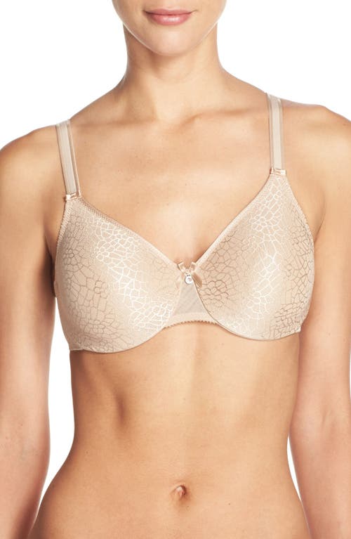 Chantelle Lingerie C Magnifique Underwire Minimizer Bra in Nude at Nordstrom, Size 34E