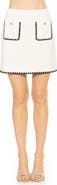 Alexia Admor Sunday Embroidered Miniskirt