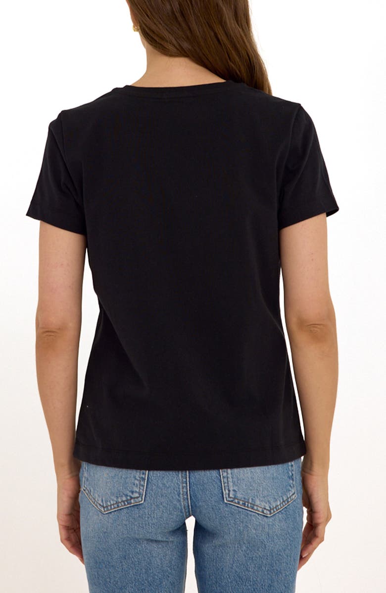 Threads 4 Thought Aria Essential Organic Cotton T-Shirt, Alternate, color, Black