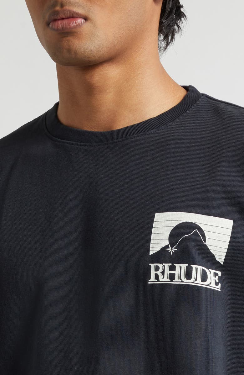 Rhude Moonlight Pack Graphic T-Shirt, Alternate, color, Vintage Black/ White