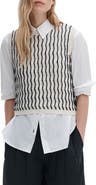 rag & bone Leslie Stripe Knit Vest
