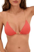 ViX Paula Hermanny Firenze April Crinkle T-Back Bikini Top