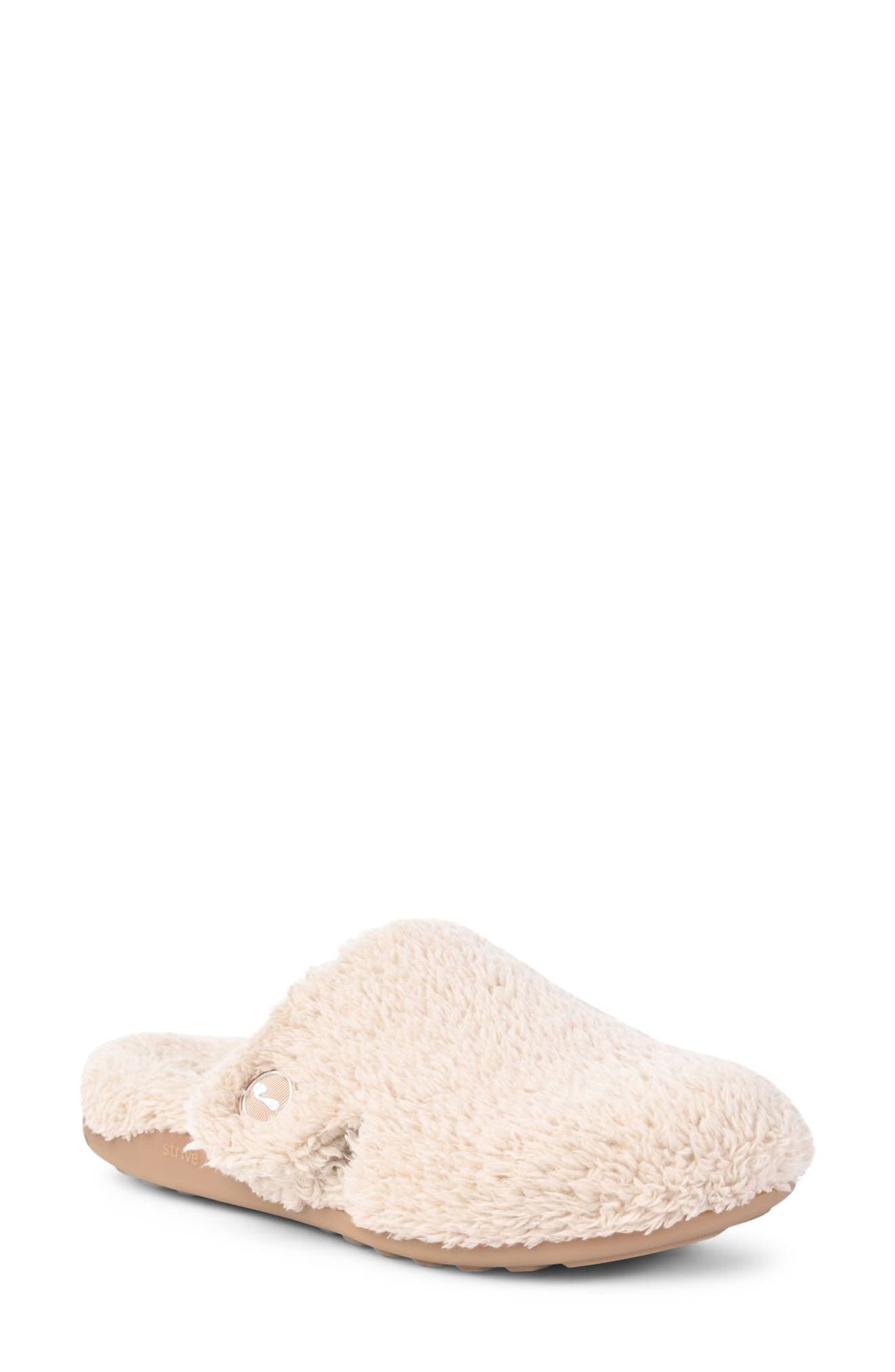 Zara II Scuff Slipper, Main, color, NUDE