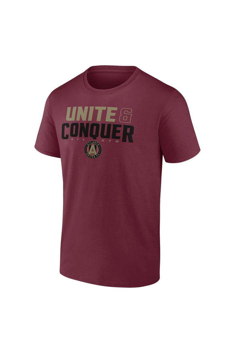 Men's Fanatics Branded Red Atlanta United FC Fundamentals T-Shirt, Alternate, color, Red