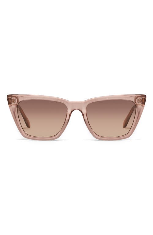 Quay Call The Shots 54mm Gradient Cat Eye Sunglasses
