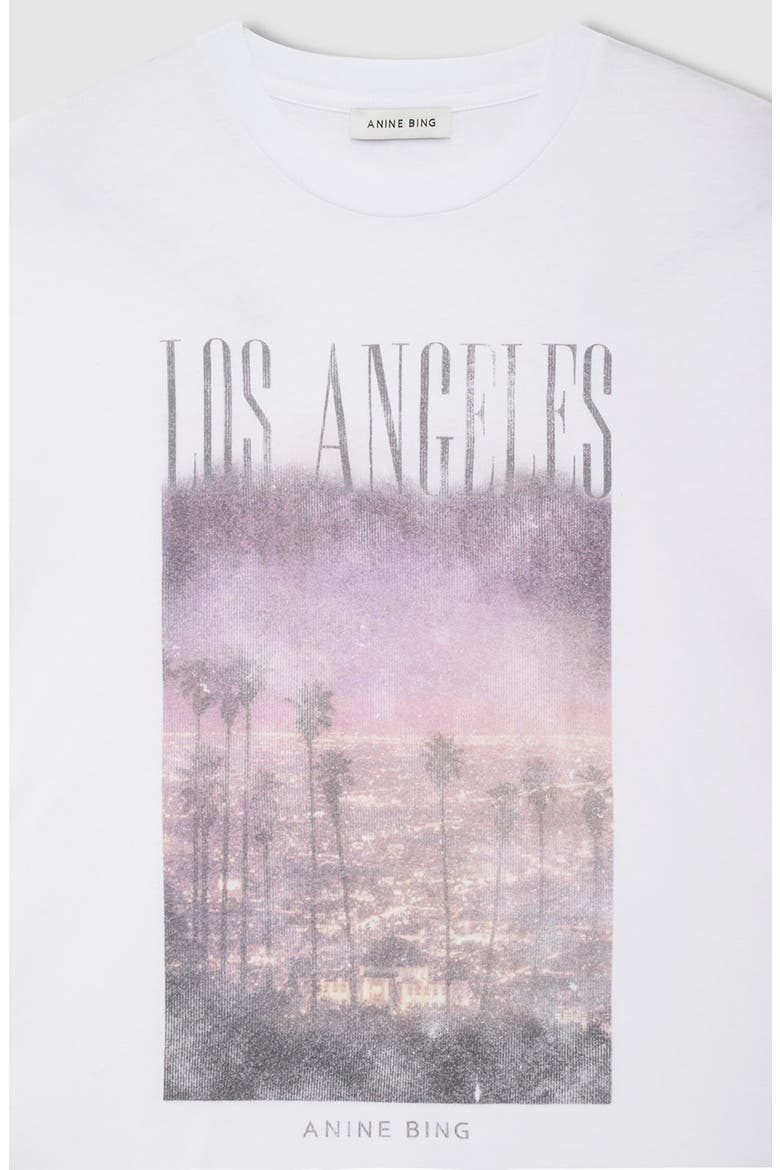 Cade Los Angeles Tee, Alternate, color, White