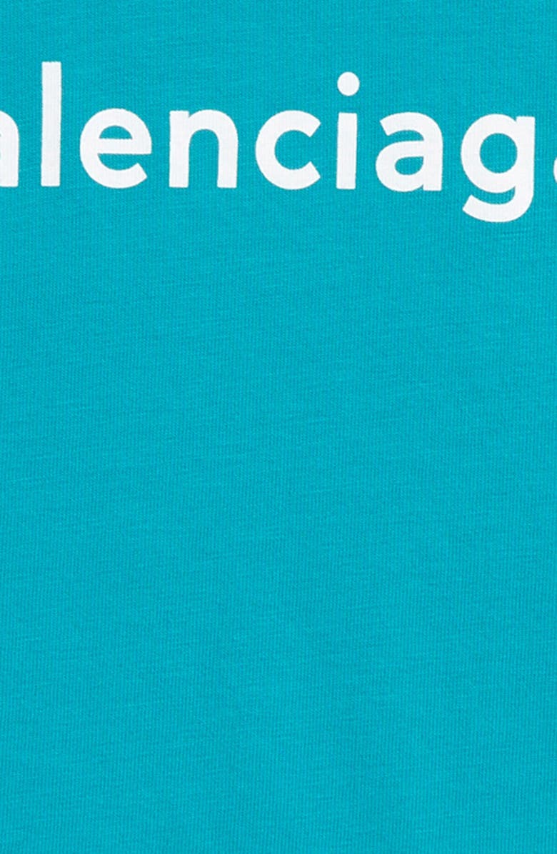 Balenciaga Kids' Logo Graphic Tee, Alternate, color, 