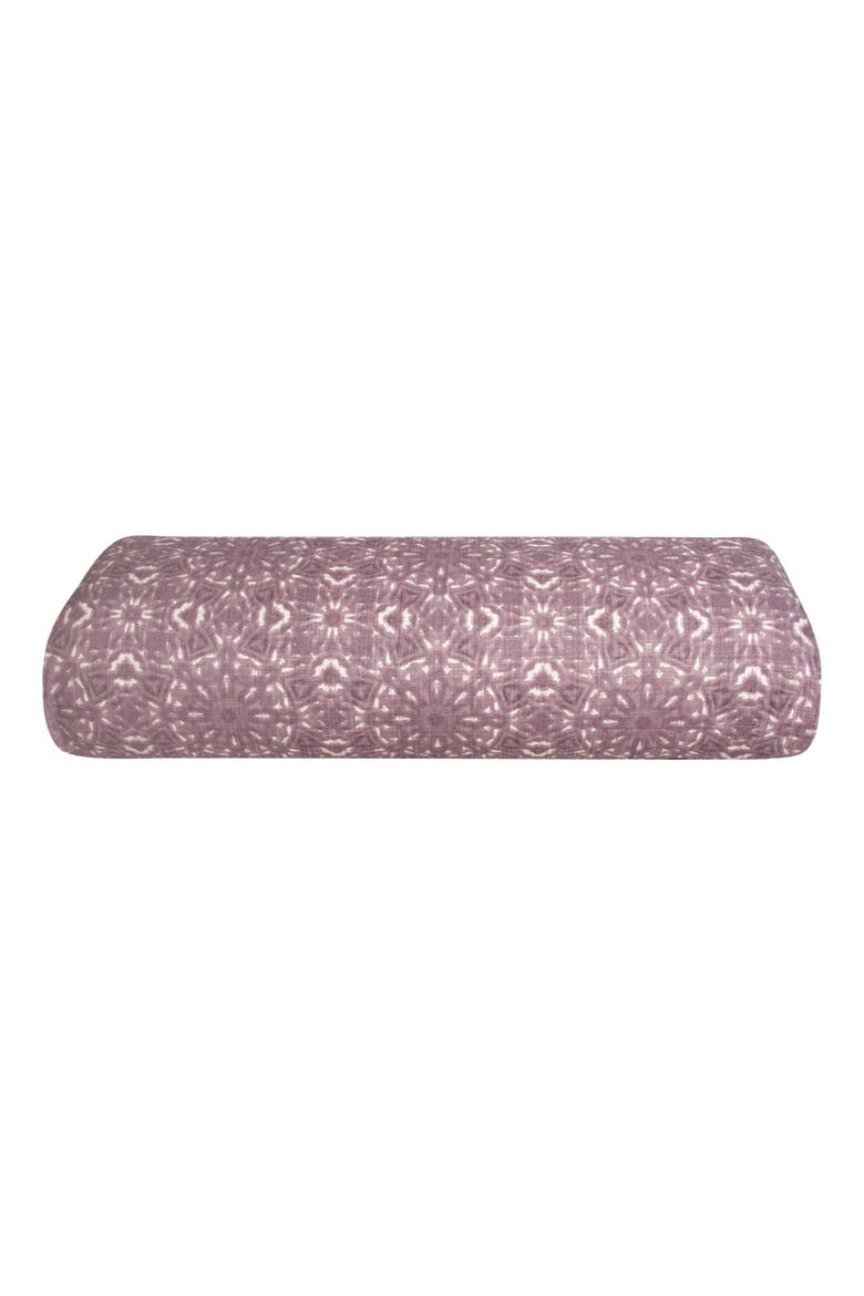 Standard Yoga Bolster, Alternate, color, Celestial Plum