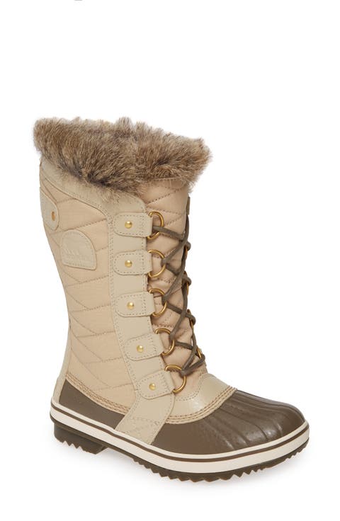 'Tofino II' Faux Fur Lined Waterproof Boot