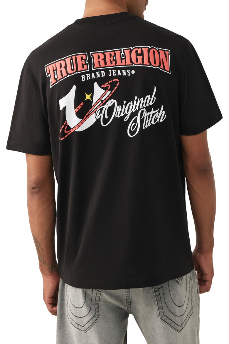 OG Stitch Cotton Graphic T-Shirt, Alternate, color, JET BLACK