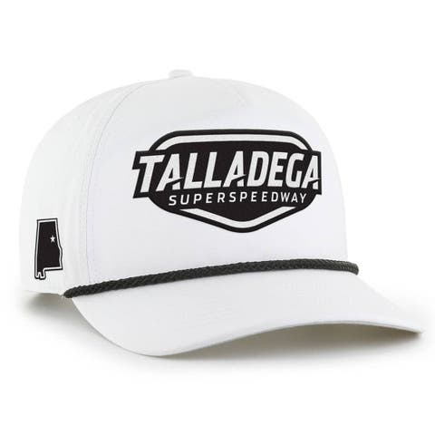 Men's '47 White Talladega Superspeedway Hitch Rope Adjustable Hat