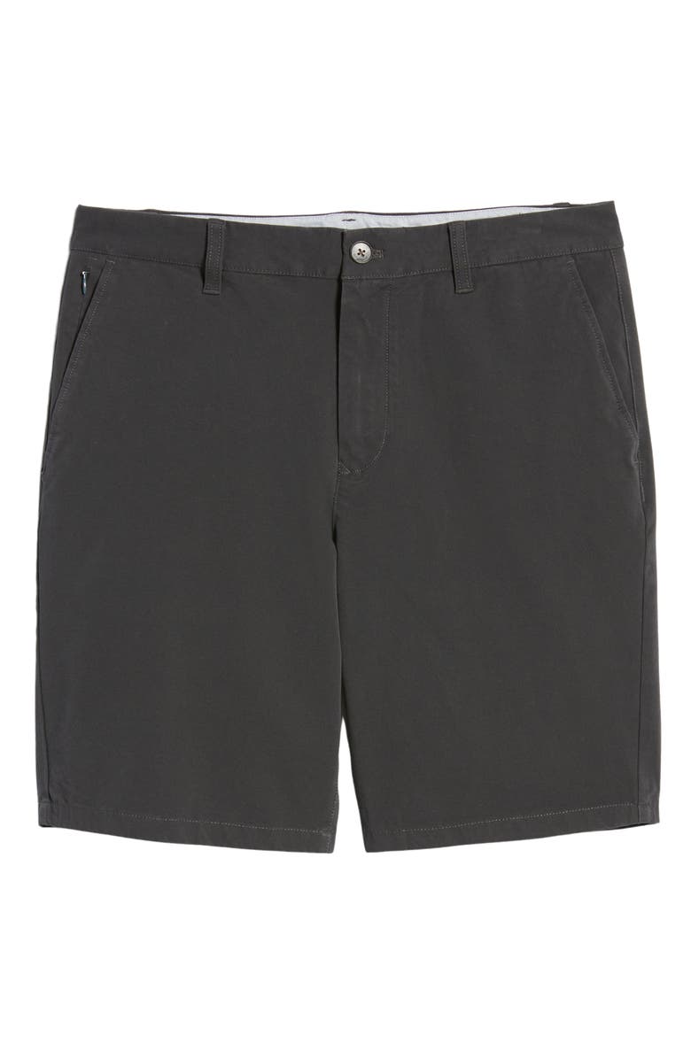 Bonobos Washed Stretch Cotton Chino Shorts, Alternate, color, Faded Black