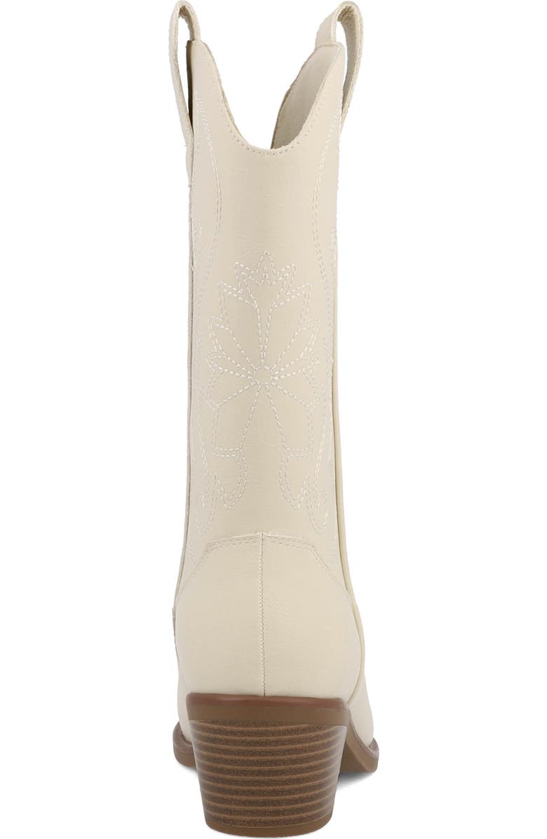 MIA Faylinn Western Boot, Alternate, color, Ivory