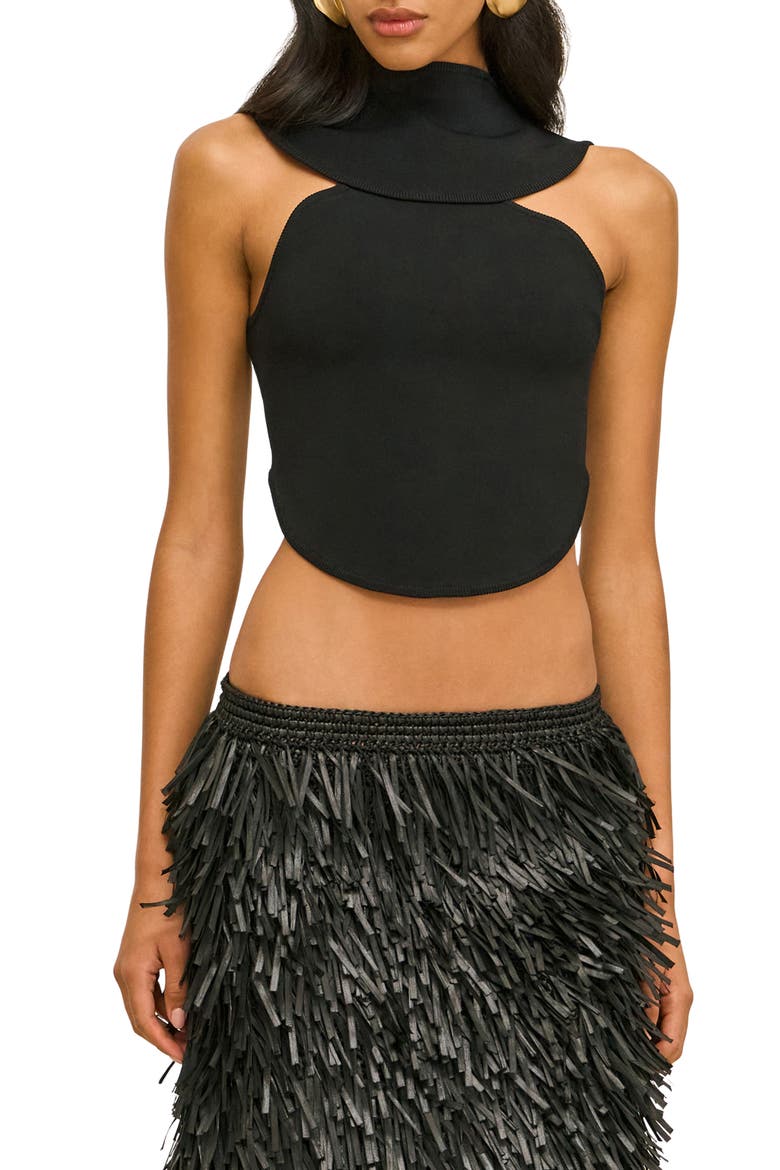Kevi Halter Tank, Main, color, BLACK