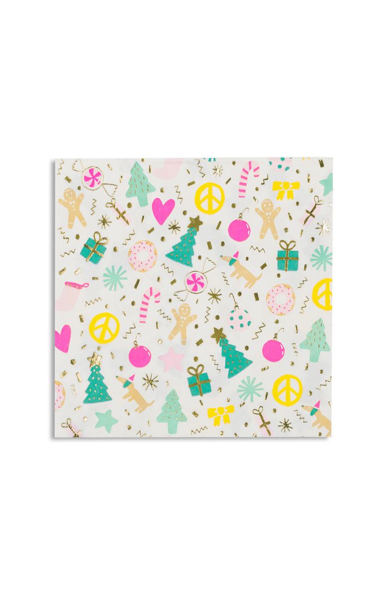 Daydream Society Merry + Bright Large Napkins, Main, color, Assorted Pre-Pack