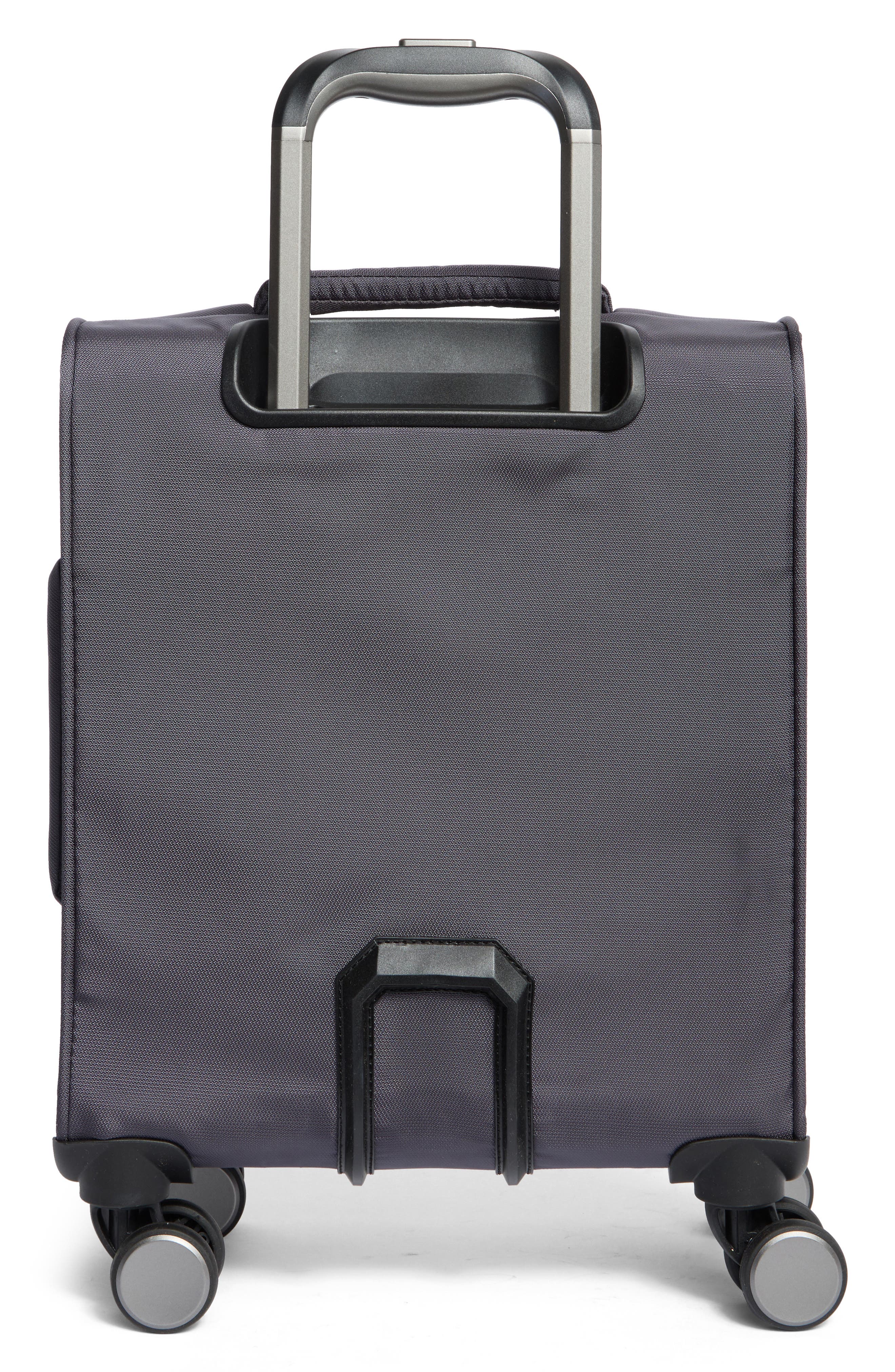 IT LUGGAGE Fusional 15-Inch Softside Underseat Luggage, Alternate, color, Warm Charcoal