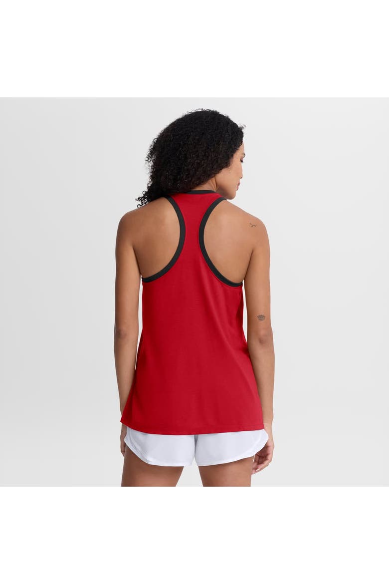 Women's Nike Red Cincinnati Reds Tri-Blend Dri-FIT Racerback Tank Top, Alternate, color, Red