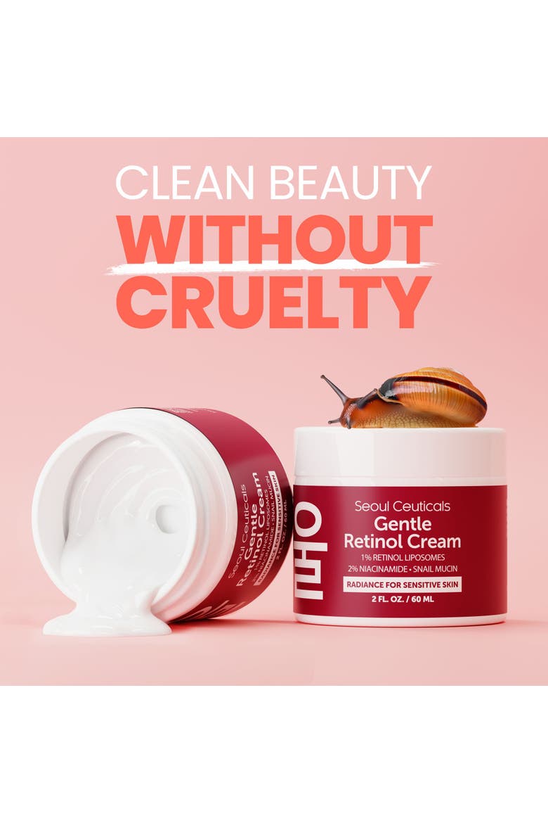 Korean Skincare Retinol Night Cream, Alternate, color, Clear