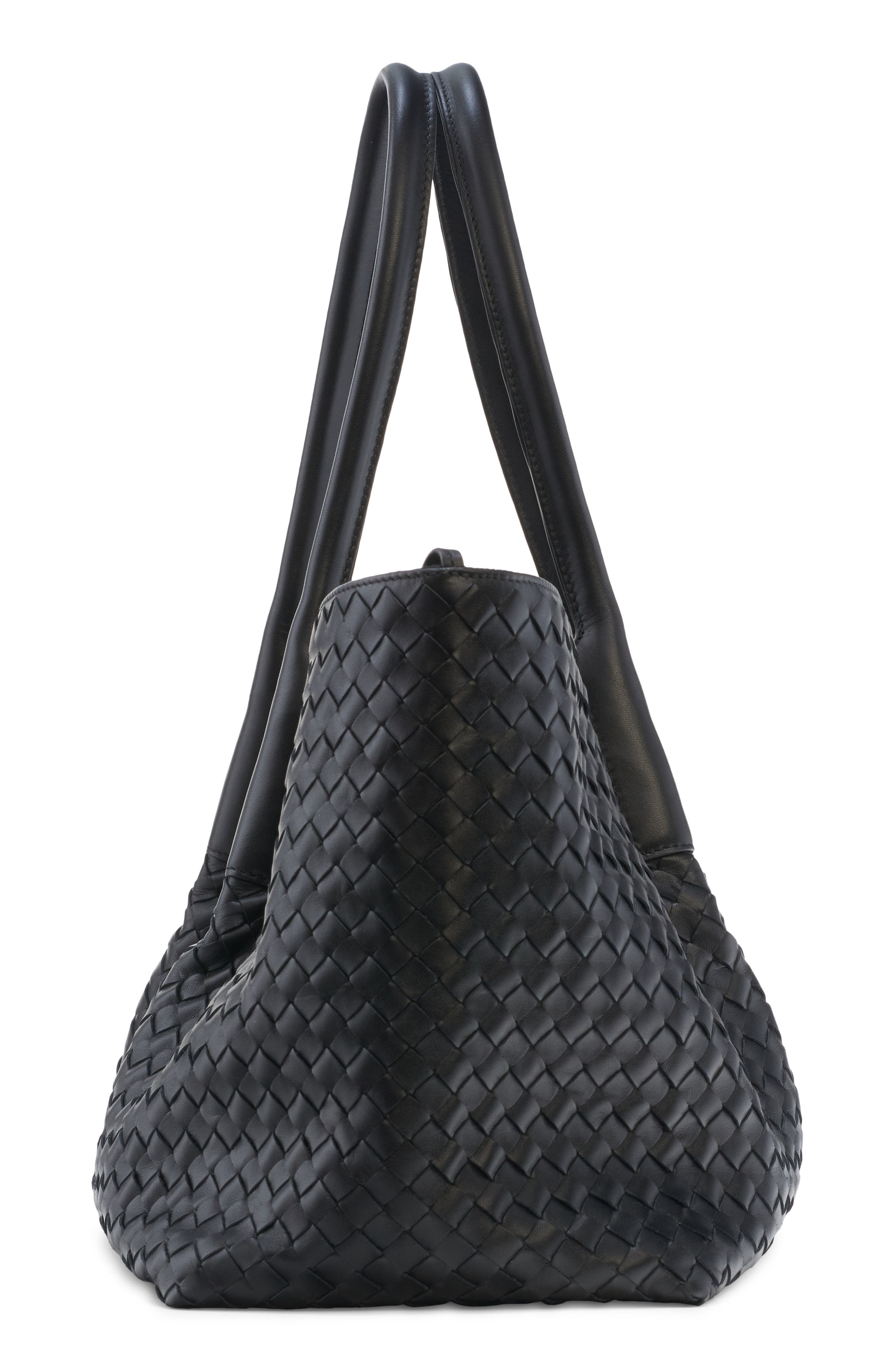 Bottega Veneta Leather & Suede Reversible Tote, Alternate, color, 