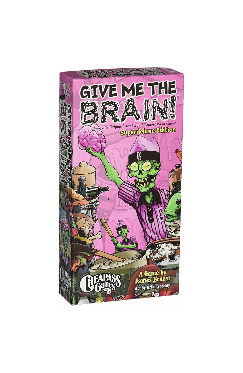 Cheapass Games Give Me The Brain Superdeluxe Edition, Main, color, Multicolored