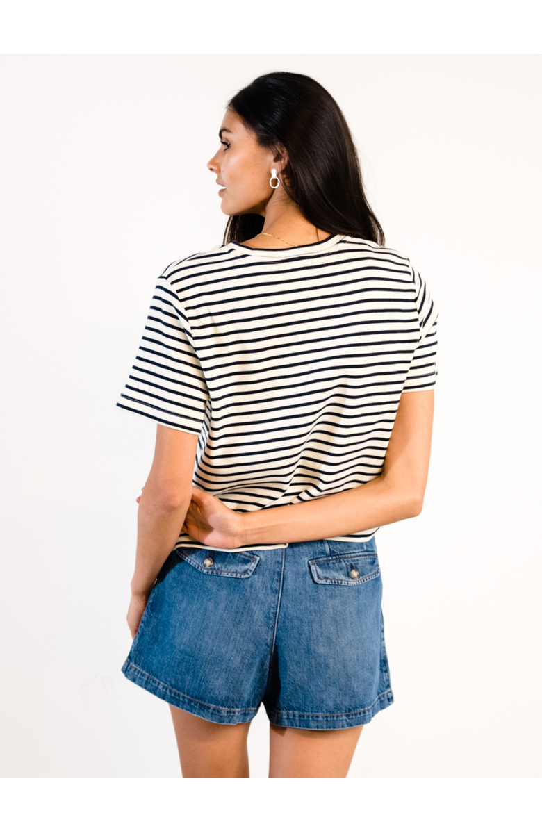 ABLE Wanda Denim Short, Alternate, color, 