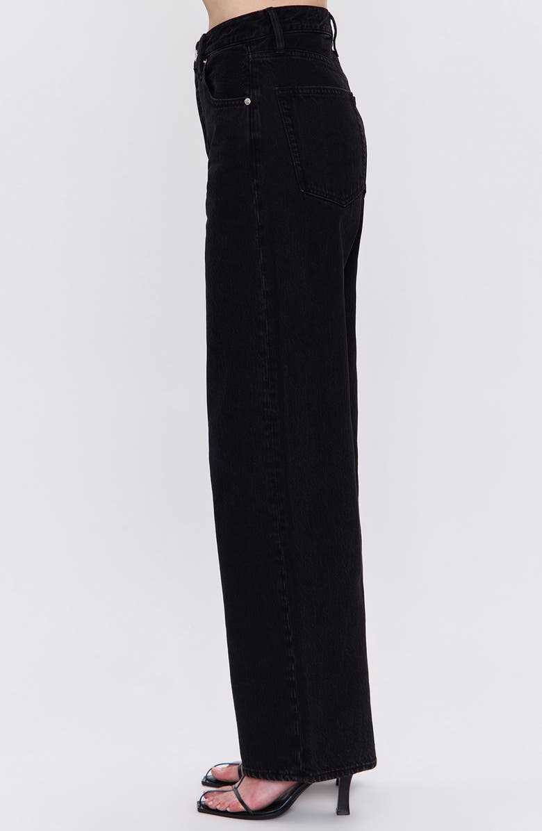 Pistola Tate High Waist Wide Leg Jeans, Alternate, color, Midnight Hour