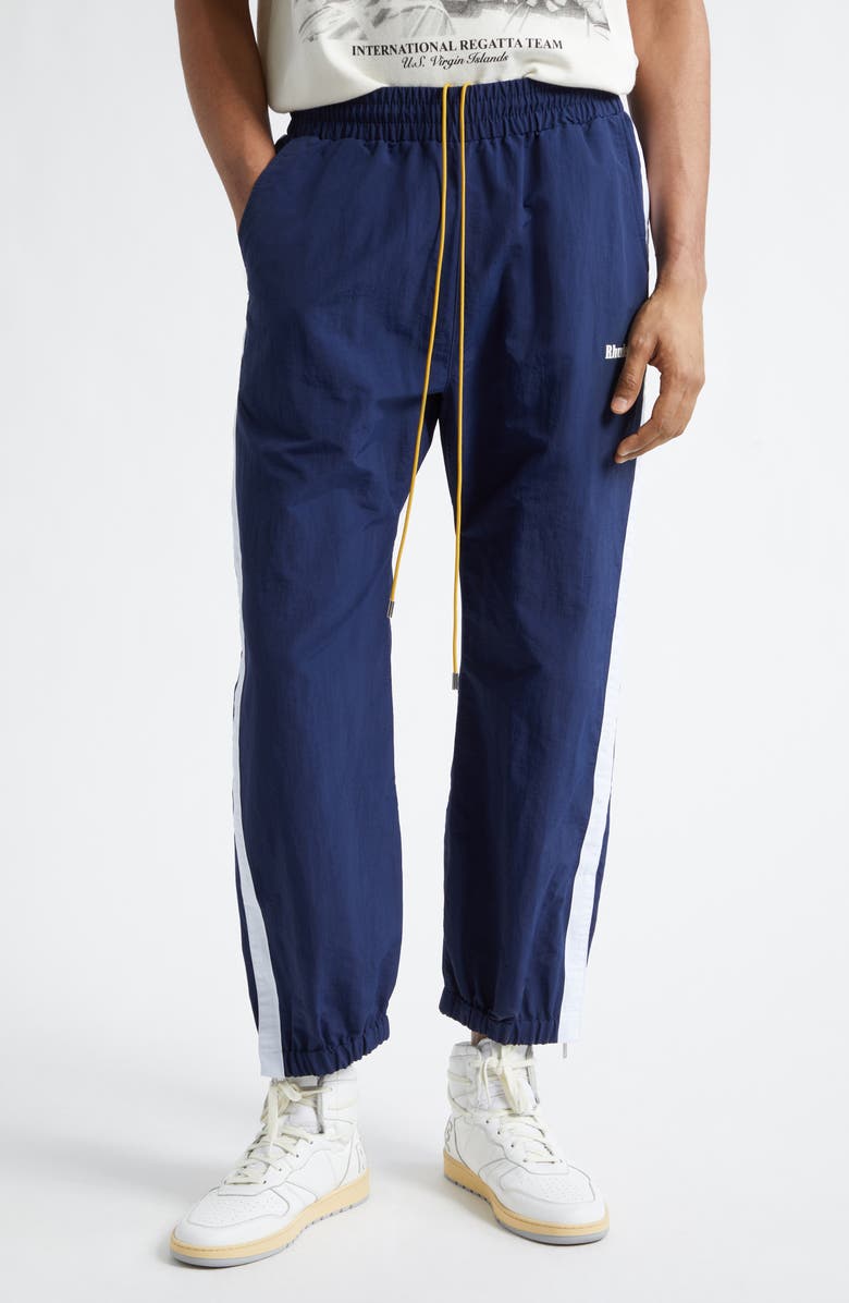 Rhude Sailing Competition Joggers, Main, color, Navy/ White