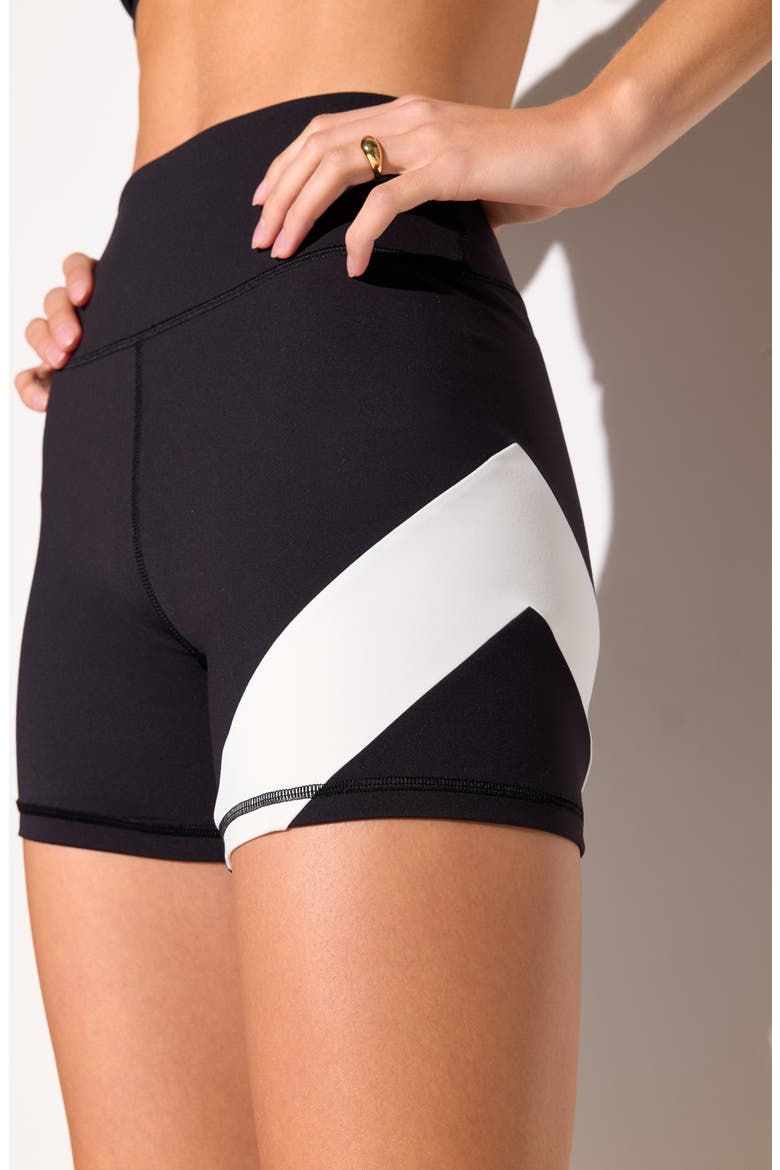 Diem Bike Shorts, Alternate, color, BLACK