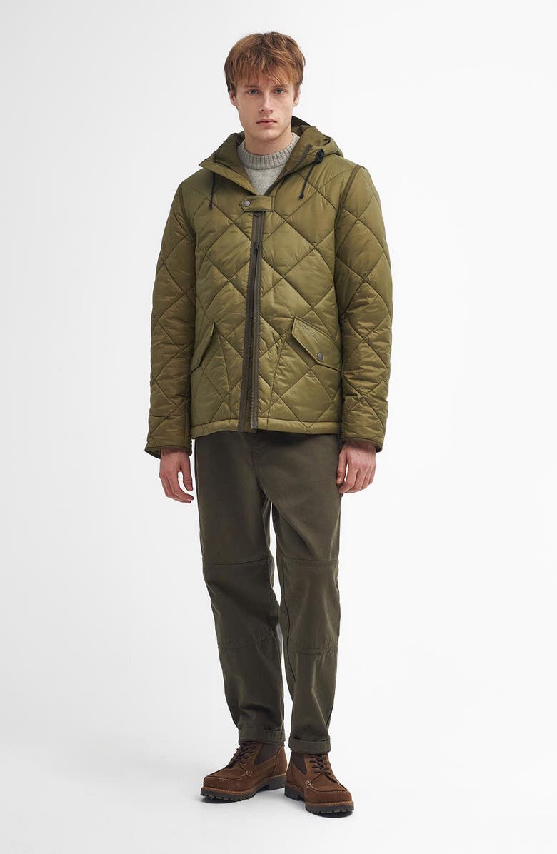 Barbour Endurance Re-Engineered Quilted Nylon Jacket, Alternate, color, 