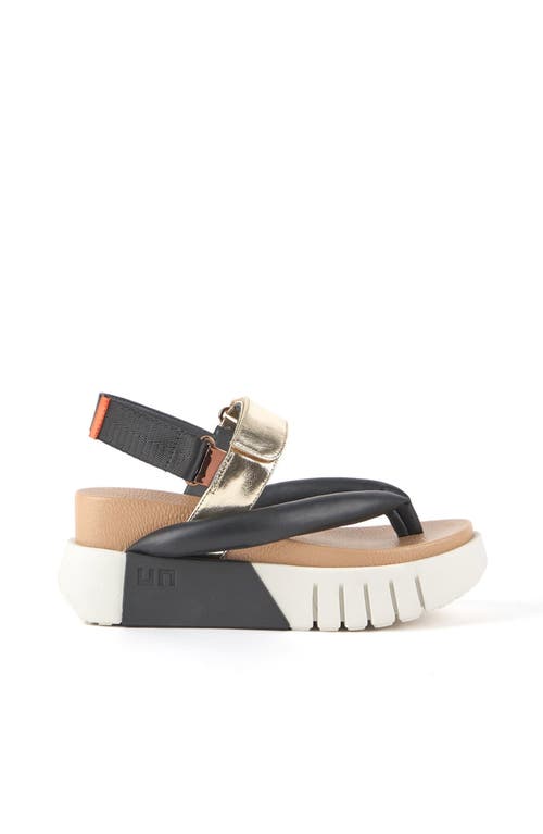 United Nude Delta Tong Sandals In Black