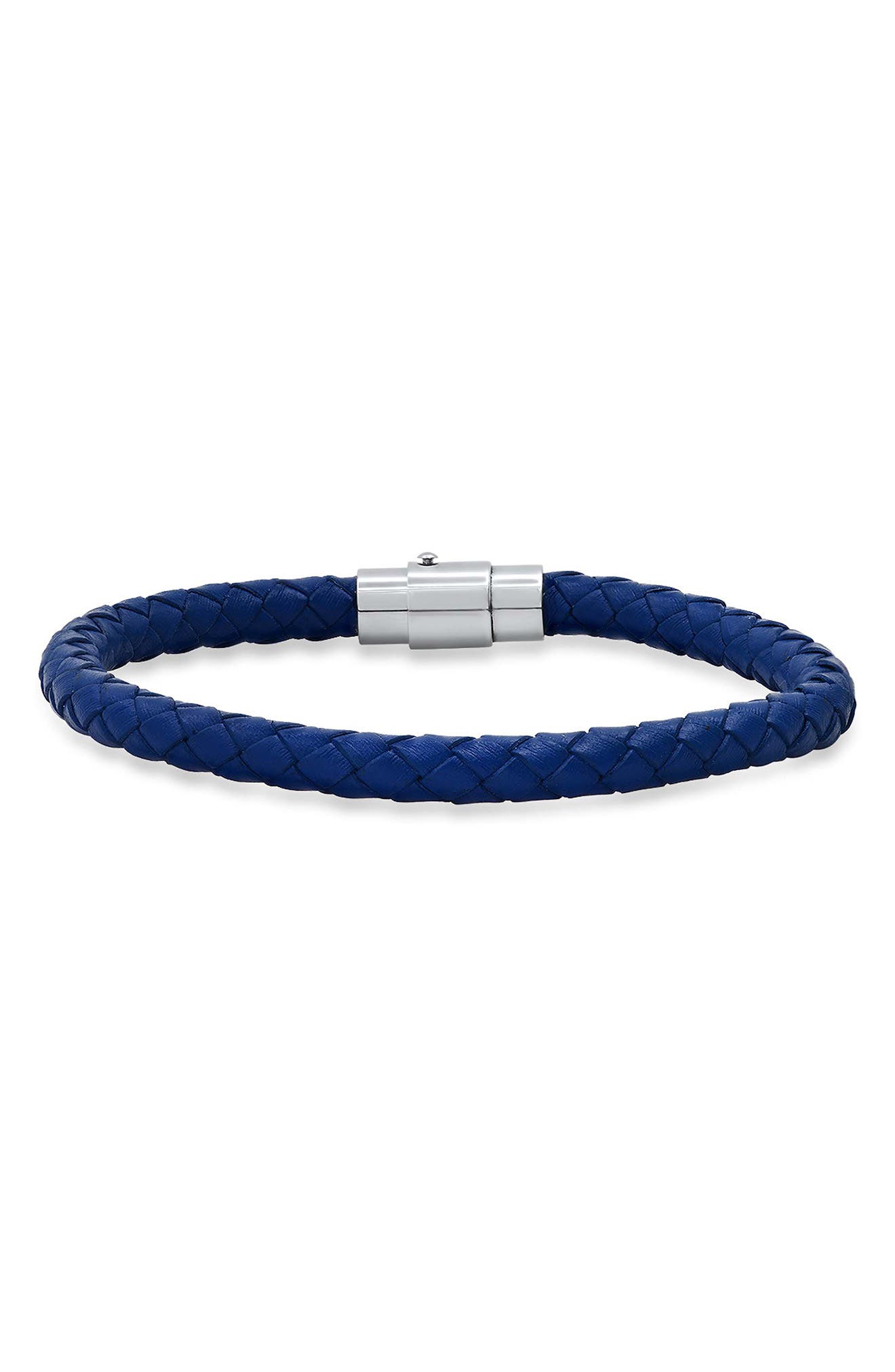 Men's Braided Leather Bracelet