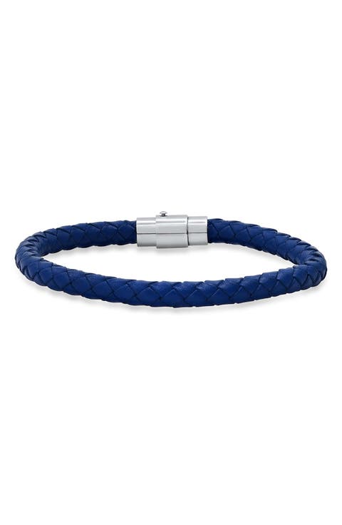 Men's Braided Leather Bracelet