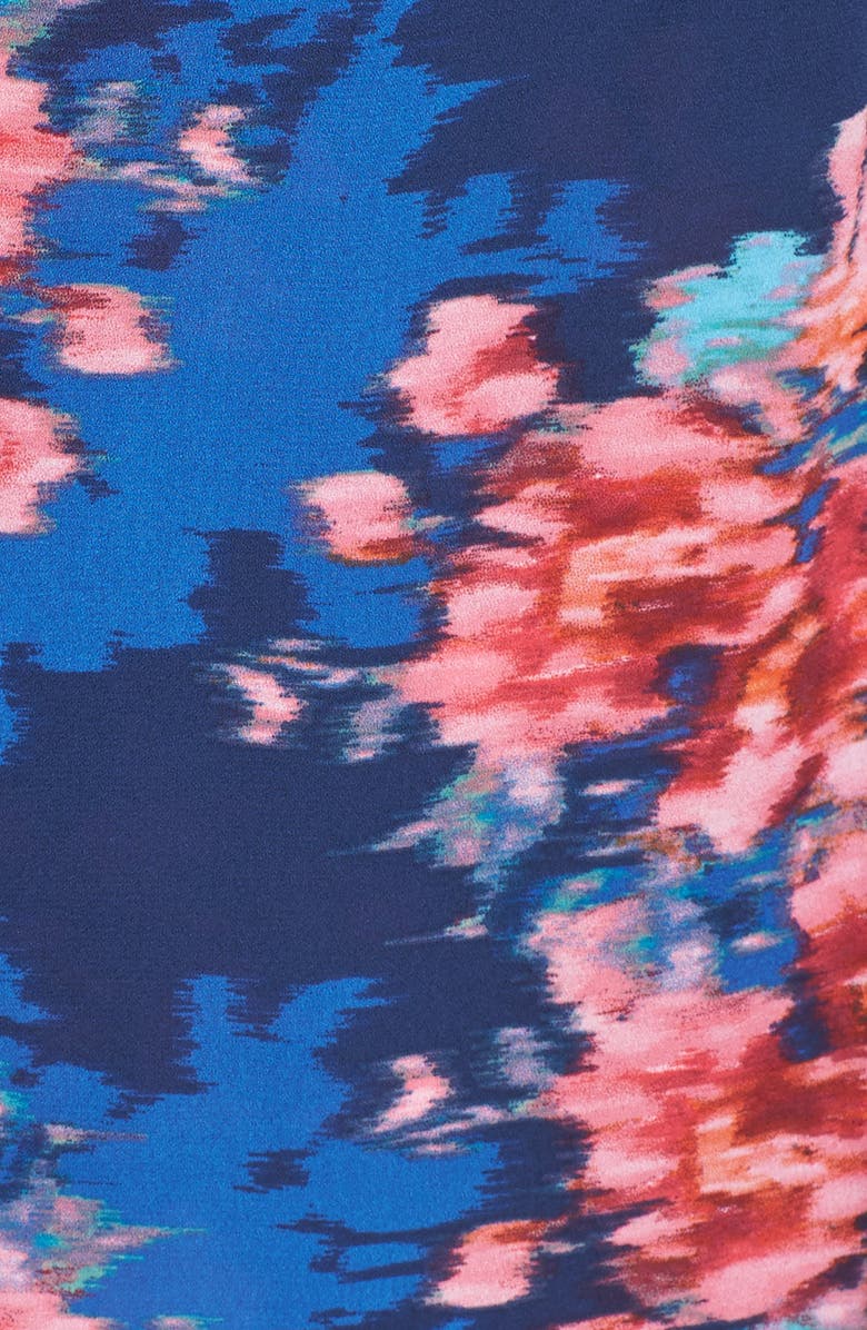 Charles Henry Faux Wrap Dress, Alternate, color,