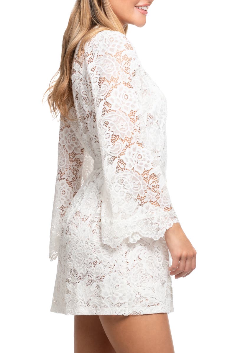 In Bloom by Jonquil Brynleigh Lace Wrap, Alternate, color, Ivory