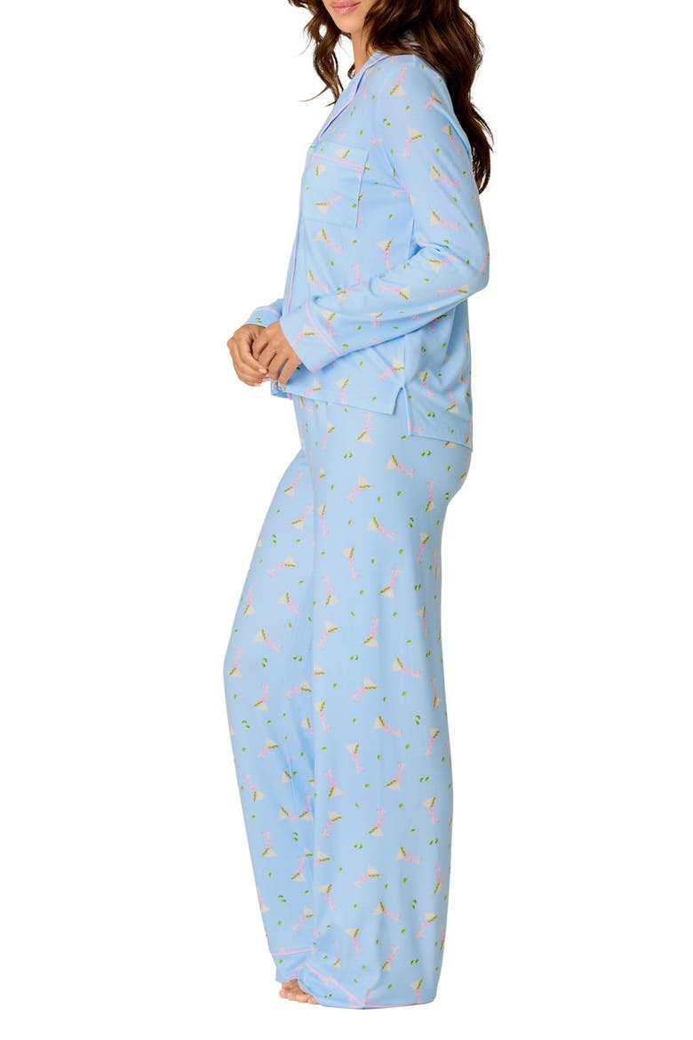 Olive You Pajamas, Alternate, color, BREEZE