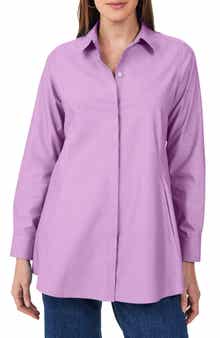 Foxcroft Cici Non-Iron Tunic Blouse
