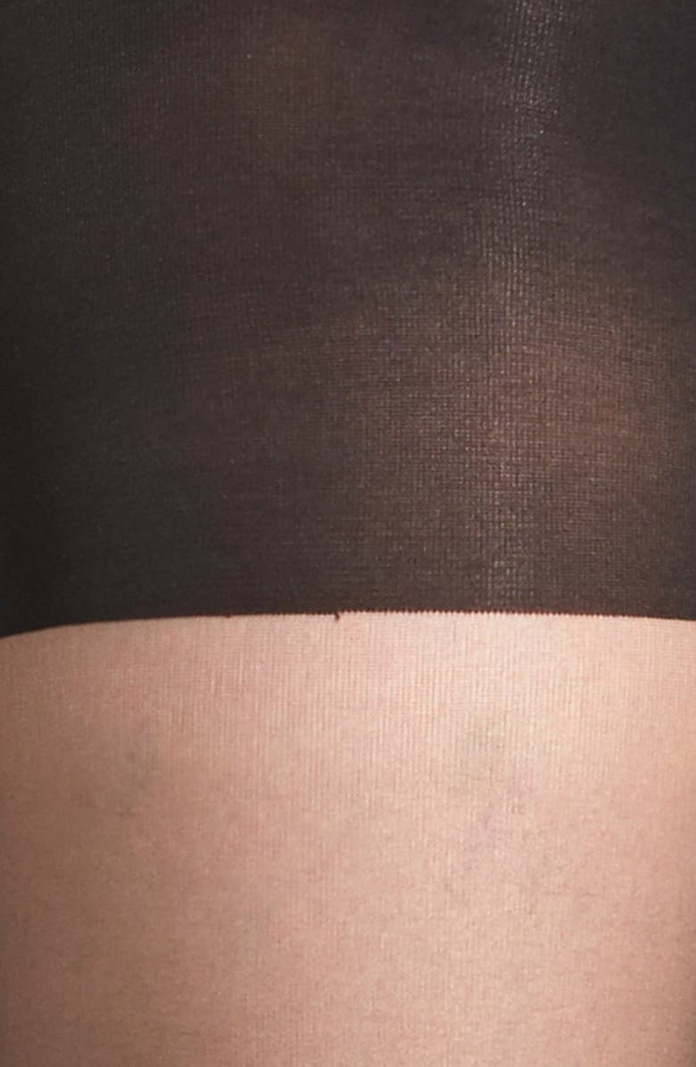 Commando The Essential Control Sheer Pantyhose, Alternate, color, Black