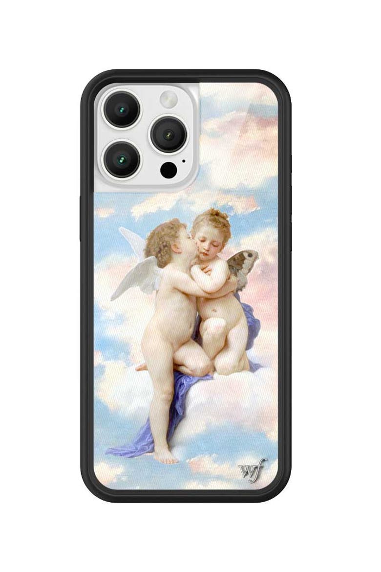 Angels iPhone Case, Main, color, Blue