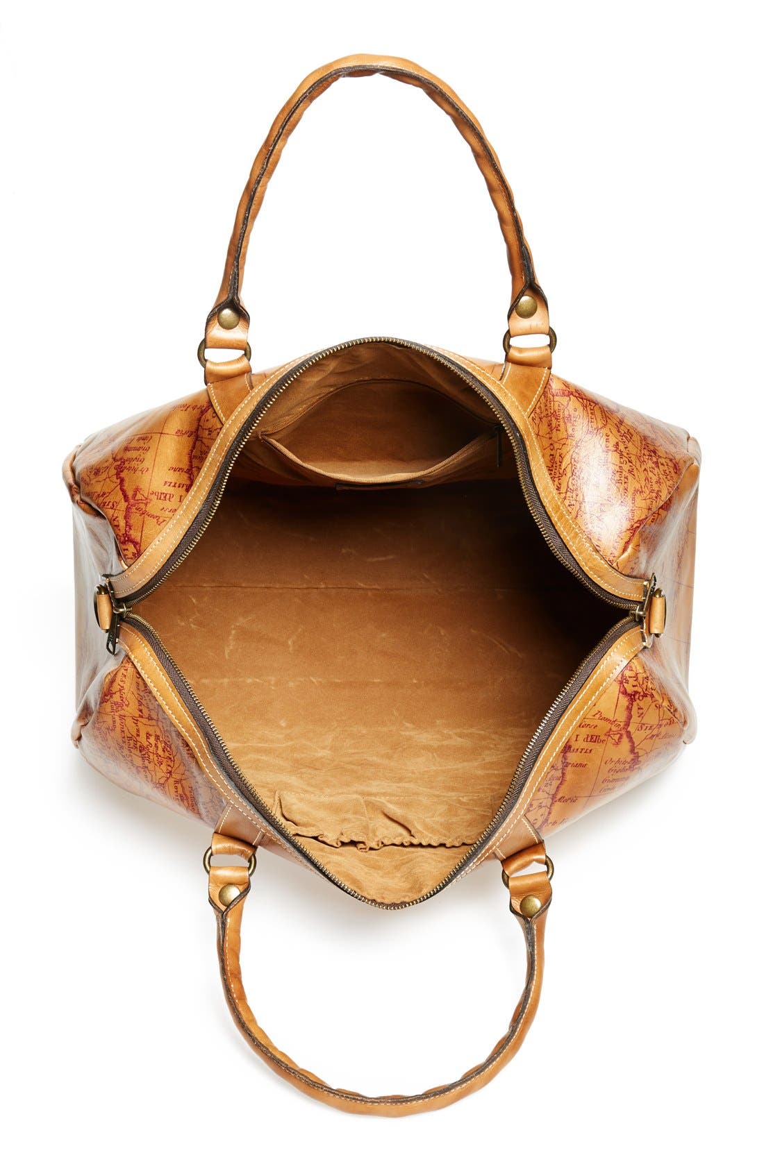 'Milano' Weekend Bag, Alternate, color, RUST