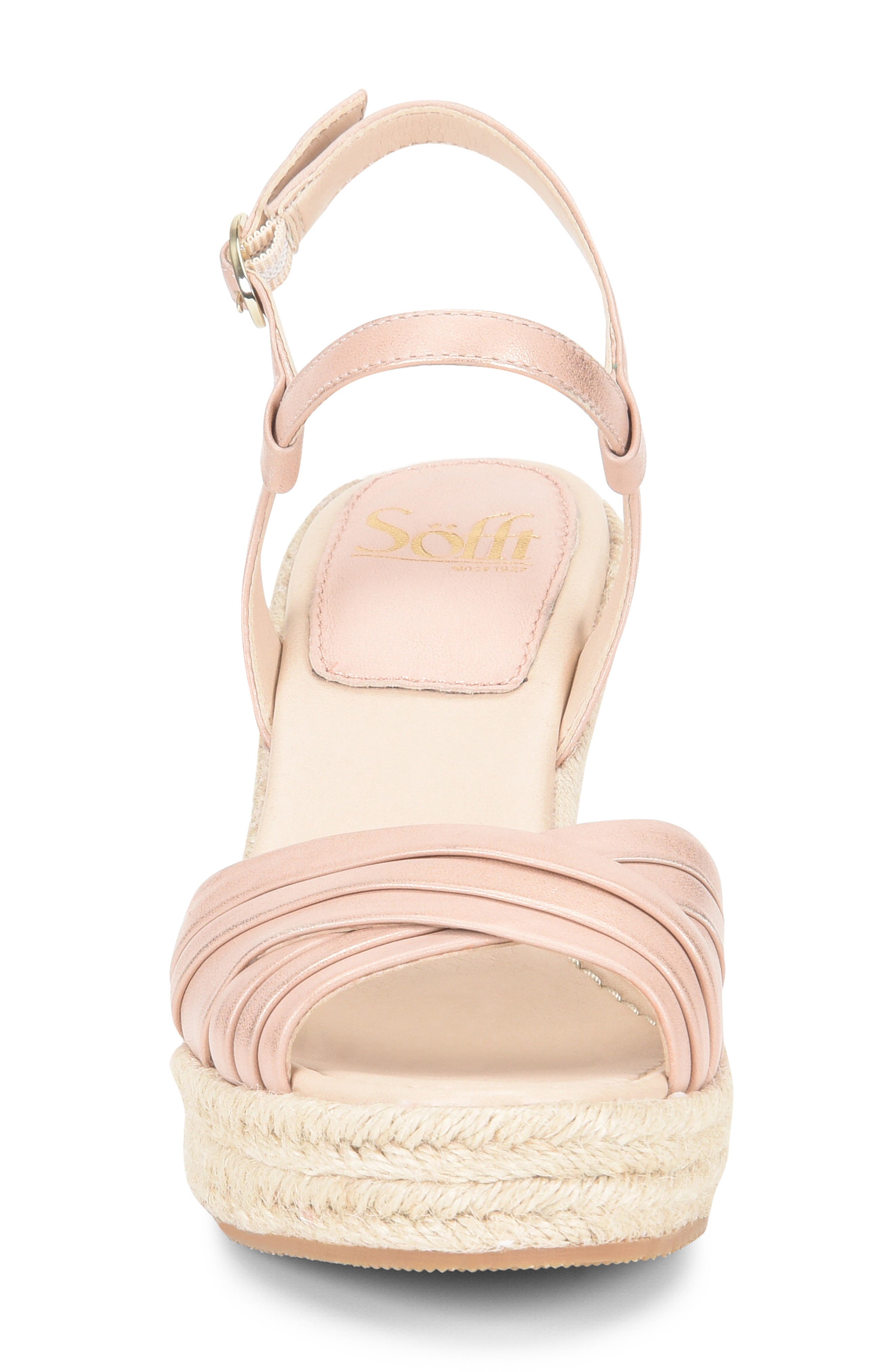 Solani Sandal, Alternate, color, BLUSH LEATHER
