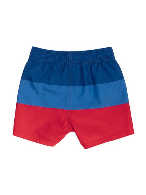 Shop Ruggedbutts Baby Upf50+ Americana Swim Trunks