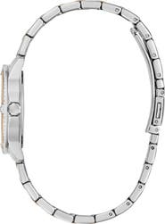 GUESS Round Crystal Accent Bracelet Watch, 32mm
